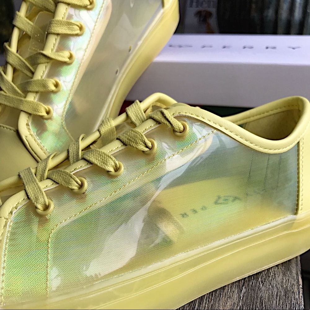 2 pairs left! Katy Perry Iridescent sneakers - Picture 3 of 14